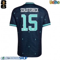 Maglie da calcio Germania Nico Schlotterbeck #15 Seconda Maglia Mondiali 2026  Manica Corta